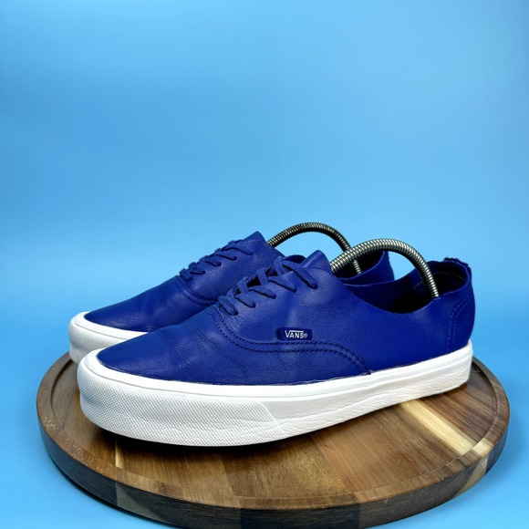 VANS DECON LITE LEATHER BLUE - Picture 2 of 7